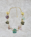 Healing Crystal Statement Necklace - Ariana Ost