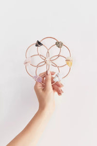 Small Flower of Life Healing Crystal Grid - Ariana Ost