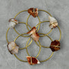 Small Flower of Life Healing Crystal Grid - Carnelian - Ariana Ost