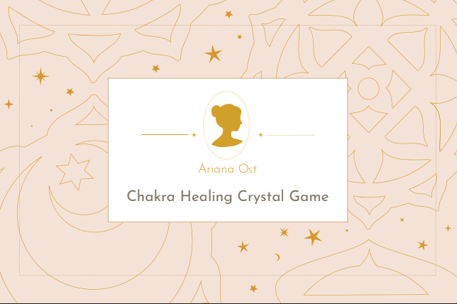 Ariana Ost Balancing Chakra Game Set - Ariana Ost