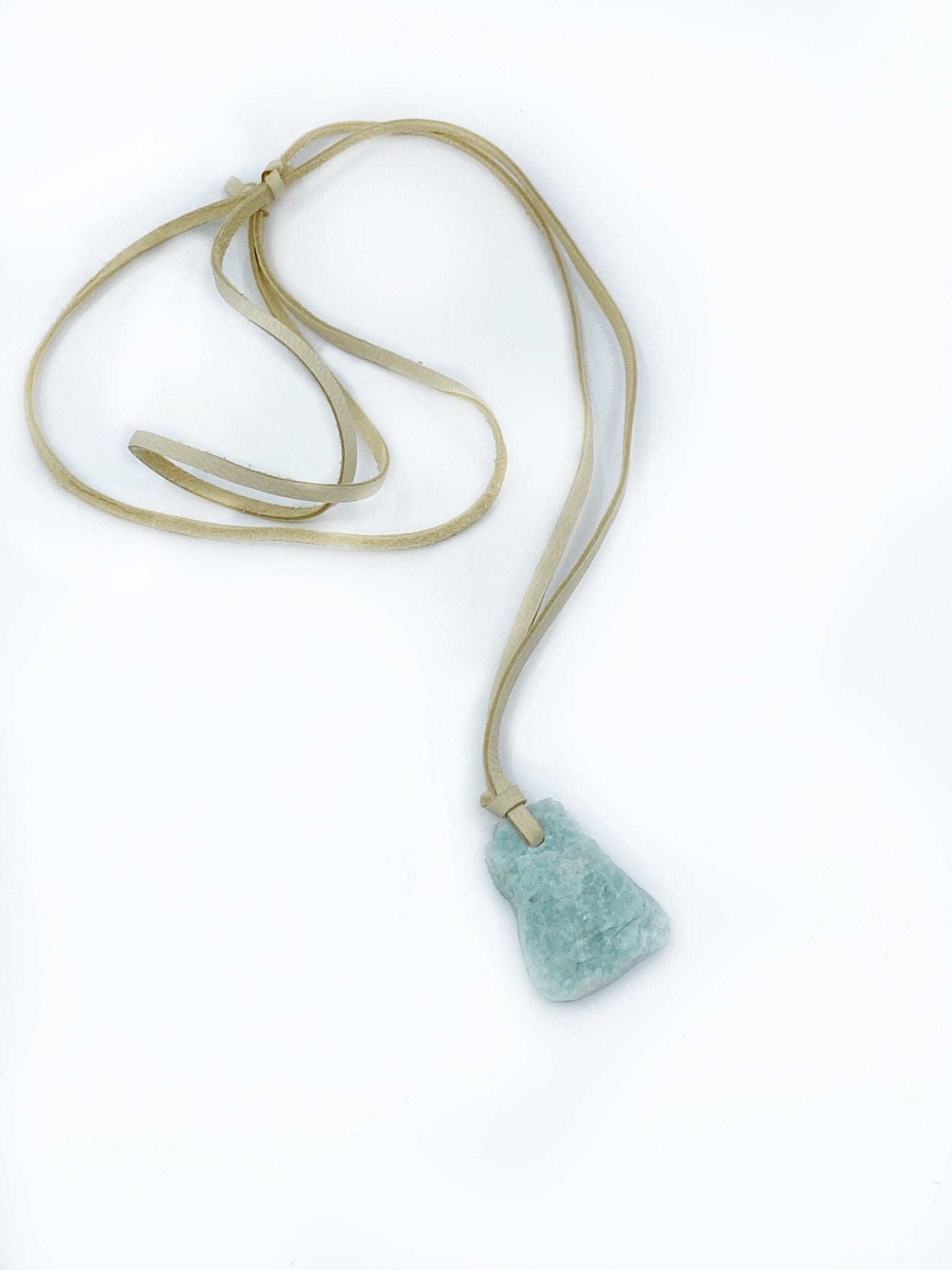 Beach Vibes Amazonite Mens Necklace - Ariana Ost
