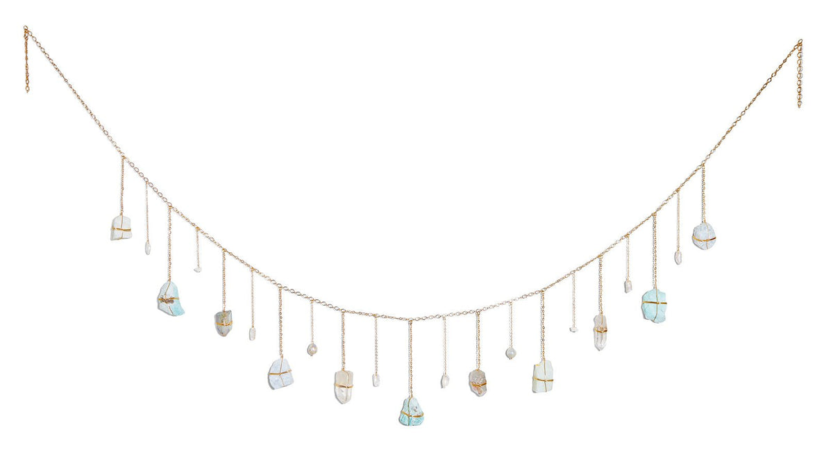 Beach Vibes Healing Crystal Garland - Ariana Ost