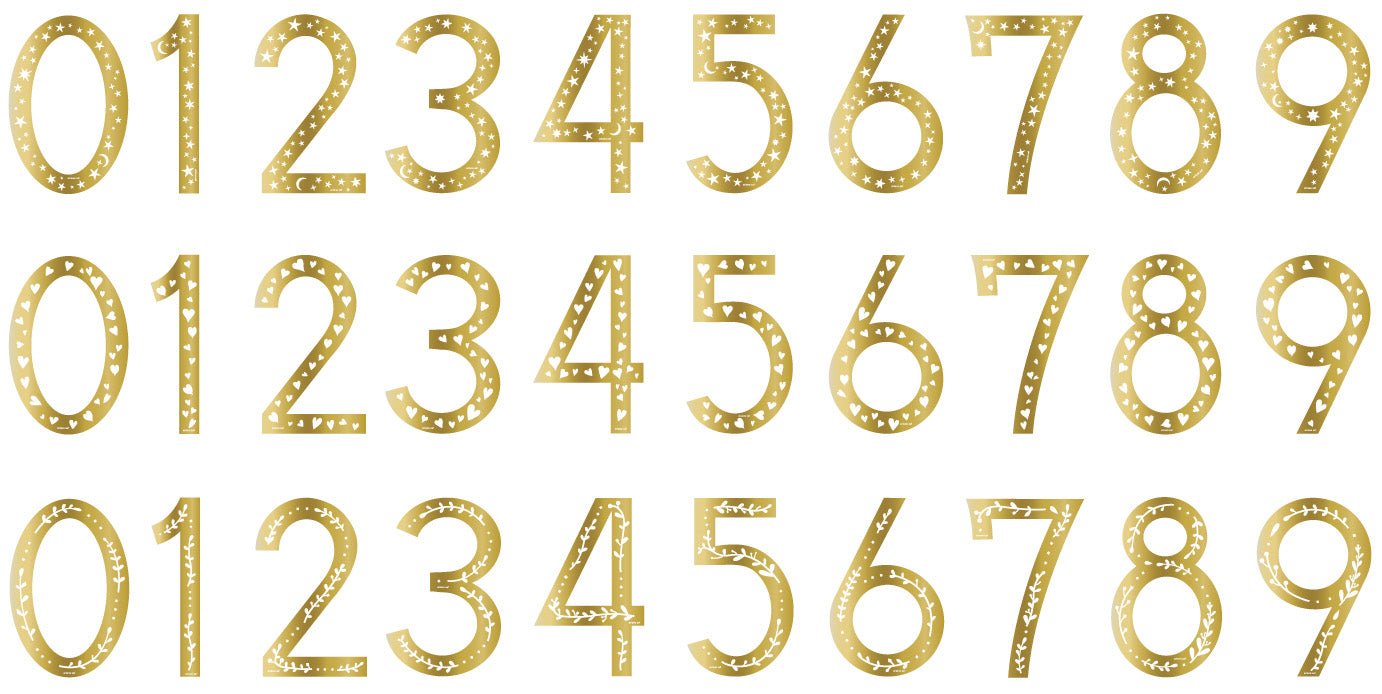 Birthday Cake Numbers - Ariana Ost