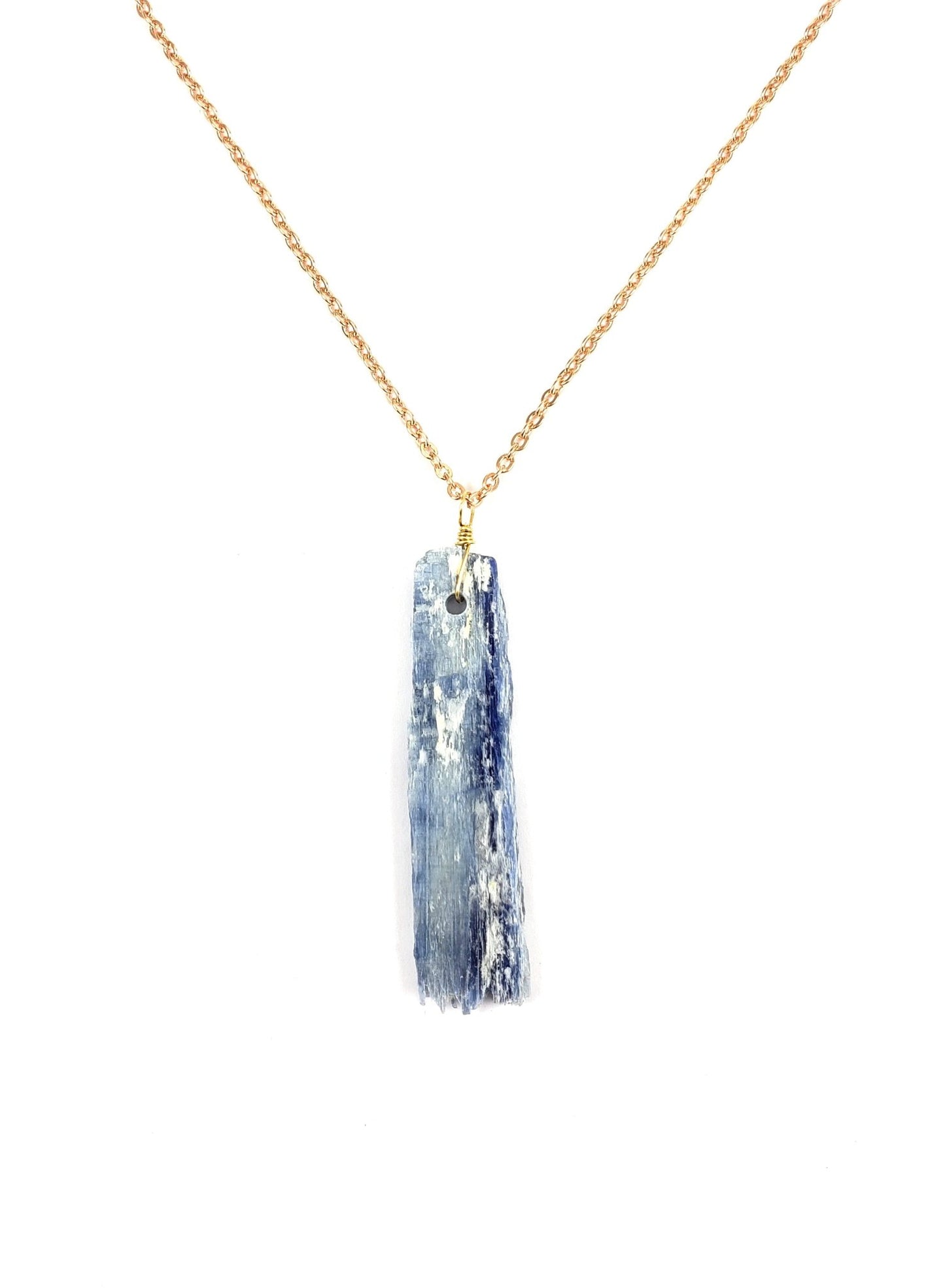 Blue Kyanite Necklace - Ariana Ost