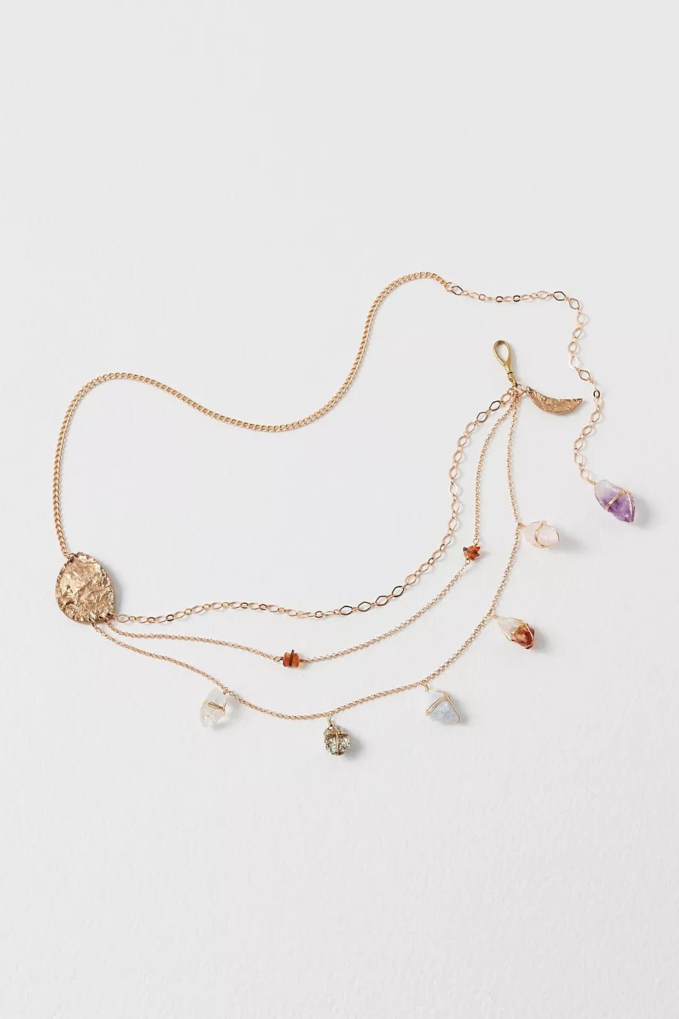 Body or Belly Chain Sun Chaser Healing Crystals - Ariana Ost