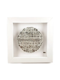 Cast Lace Shadow Box Metal Wall Art - Ariana Ost