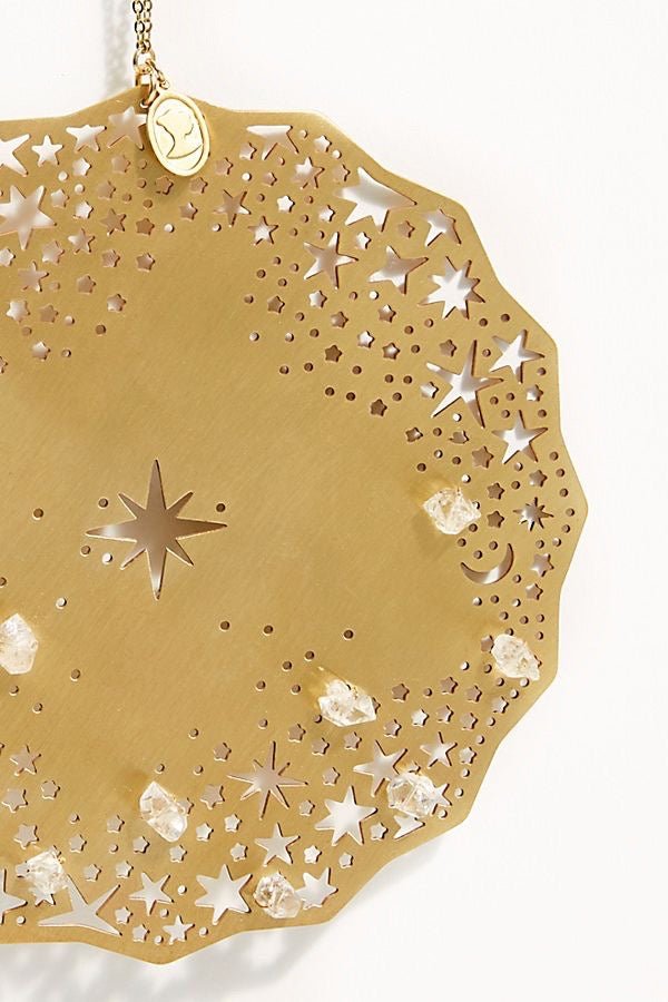 Celestial Herkimer Diamond Ornament - Ariana Ost