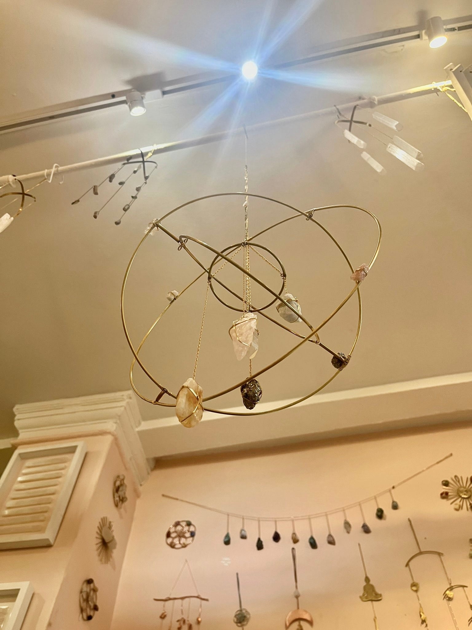 Crystal Globe - Healing Crystal Wall Decor - Ariana Ost
