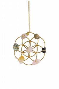 Crystal Grid Flower Of Life Ornament - Ariana Ost