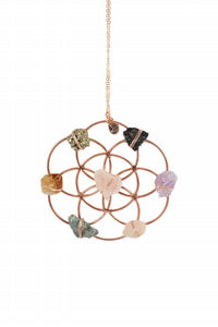 Crystal Grid Flower Of Life Ornament - Ariana Ost