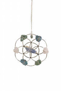 Crystal Grid Flower Of Life Ornament - Ariana Ost