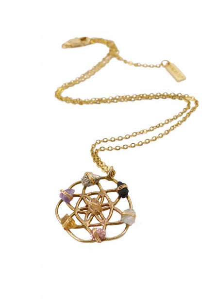 Crystal Grid Necklace - Ariana Ost