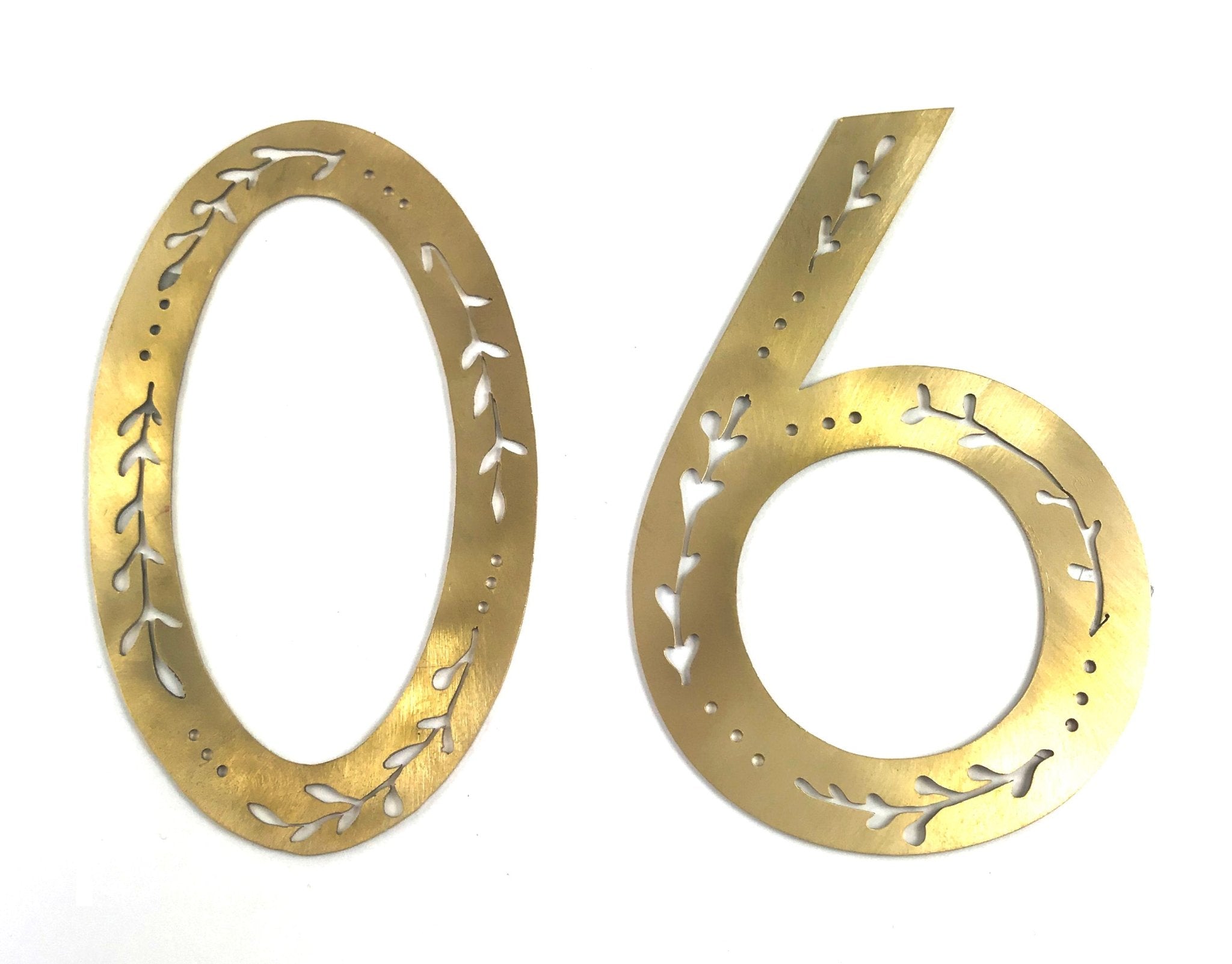 Decorative Door Numbers - Ariana Ost