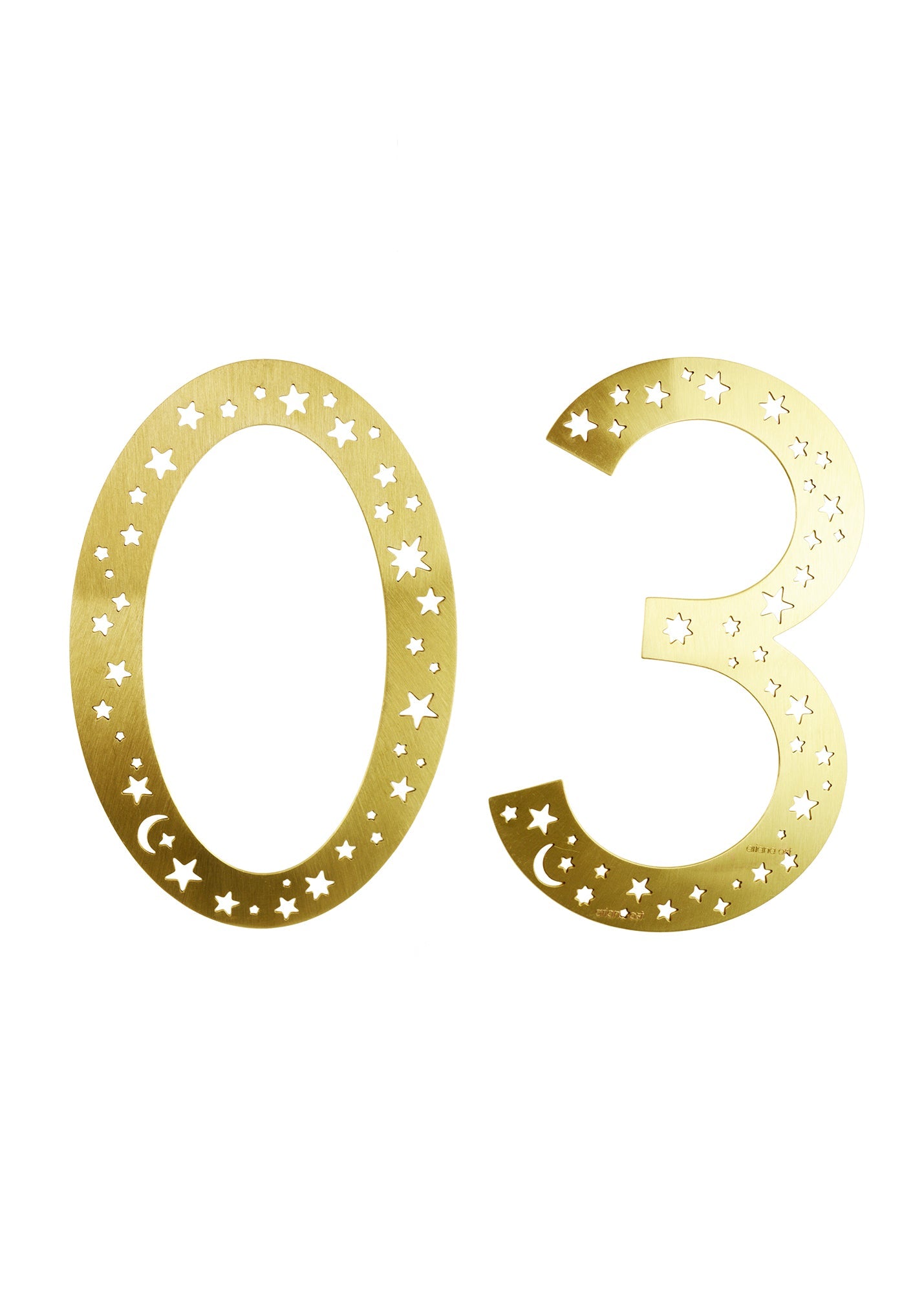 Decorative Door Numbers - Ariana Ost