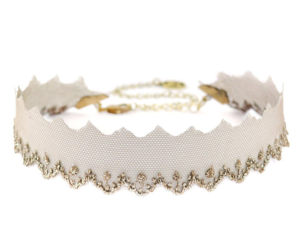 Delicate Lace Choker - Ariana Ost