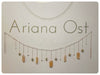 Desert Rose Peach Selenite Healing Crystal Garland - Ariana Ost