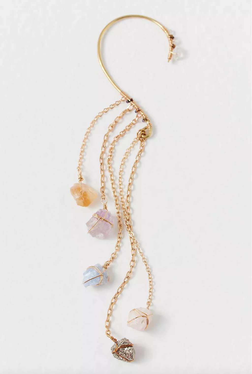 Dripping Stones Ear Cuff - Ariana Ost