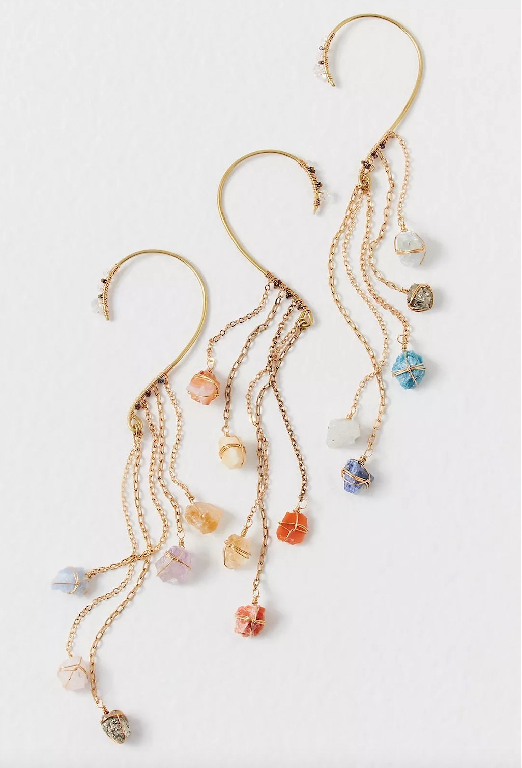 Dripping Stones Ear Cuff - Ariana Ost