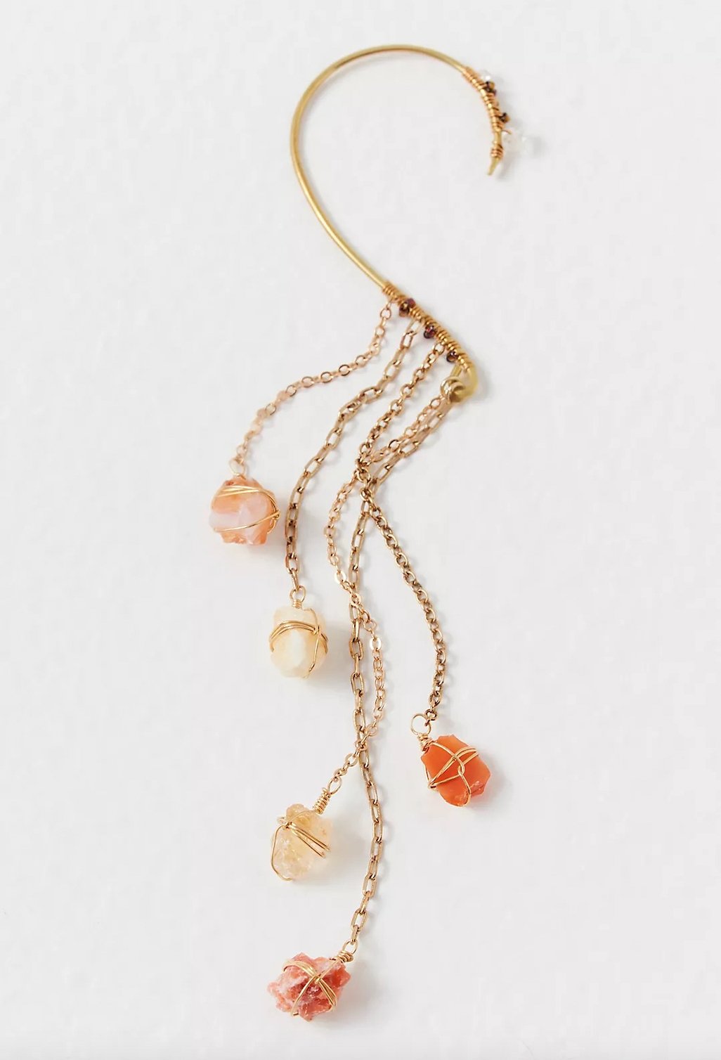 Dripping Stones Ear Cuff - Ariana Ost