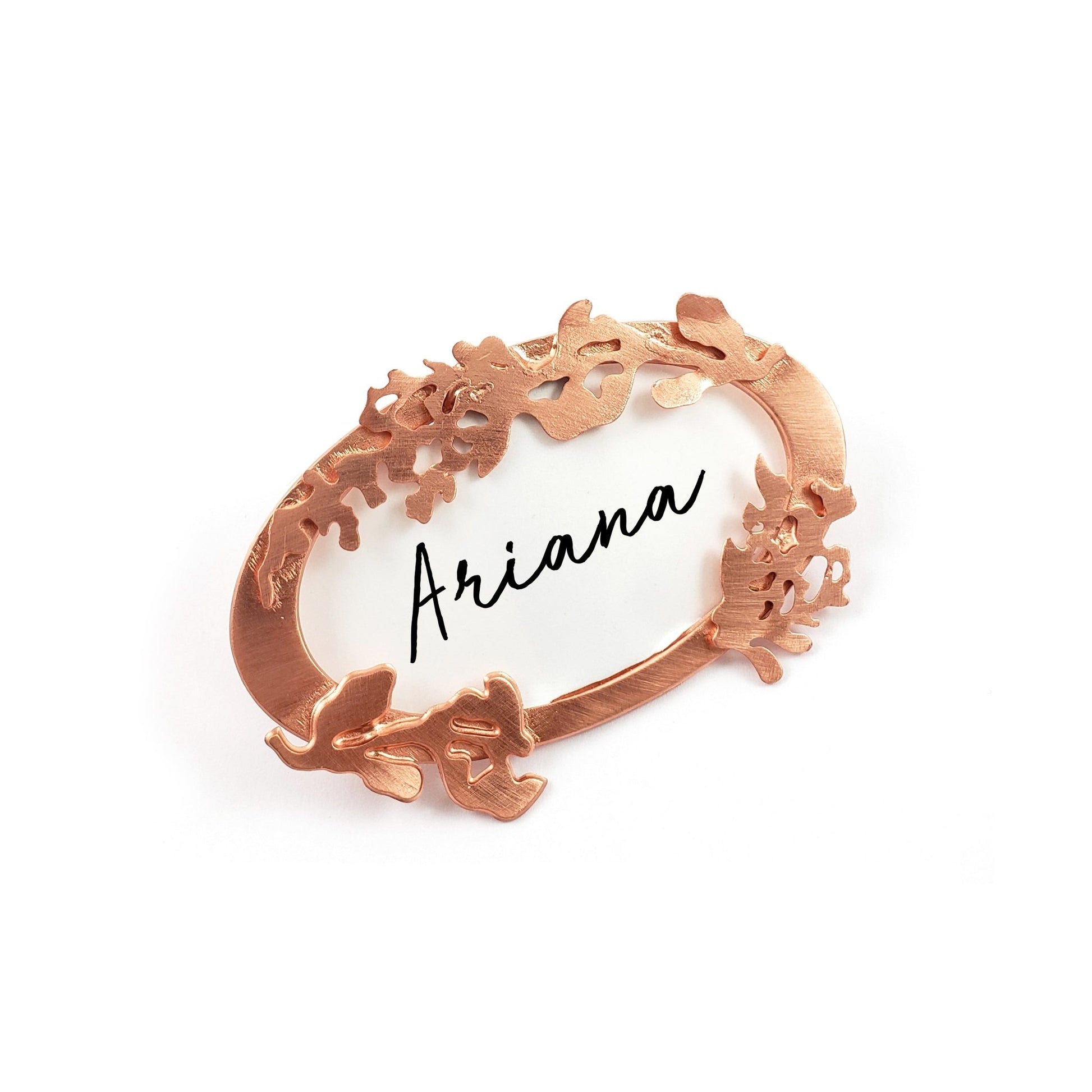 Floral Vines Place Card Holder - Ariana Ost