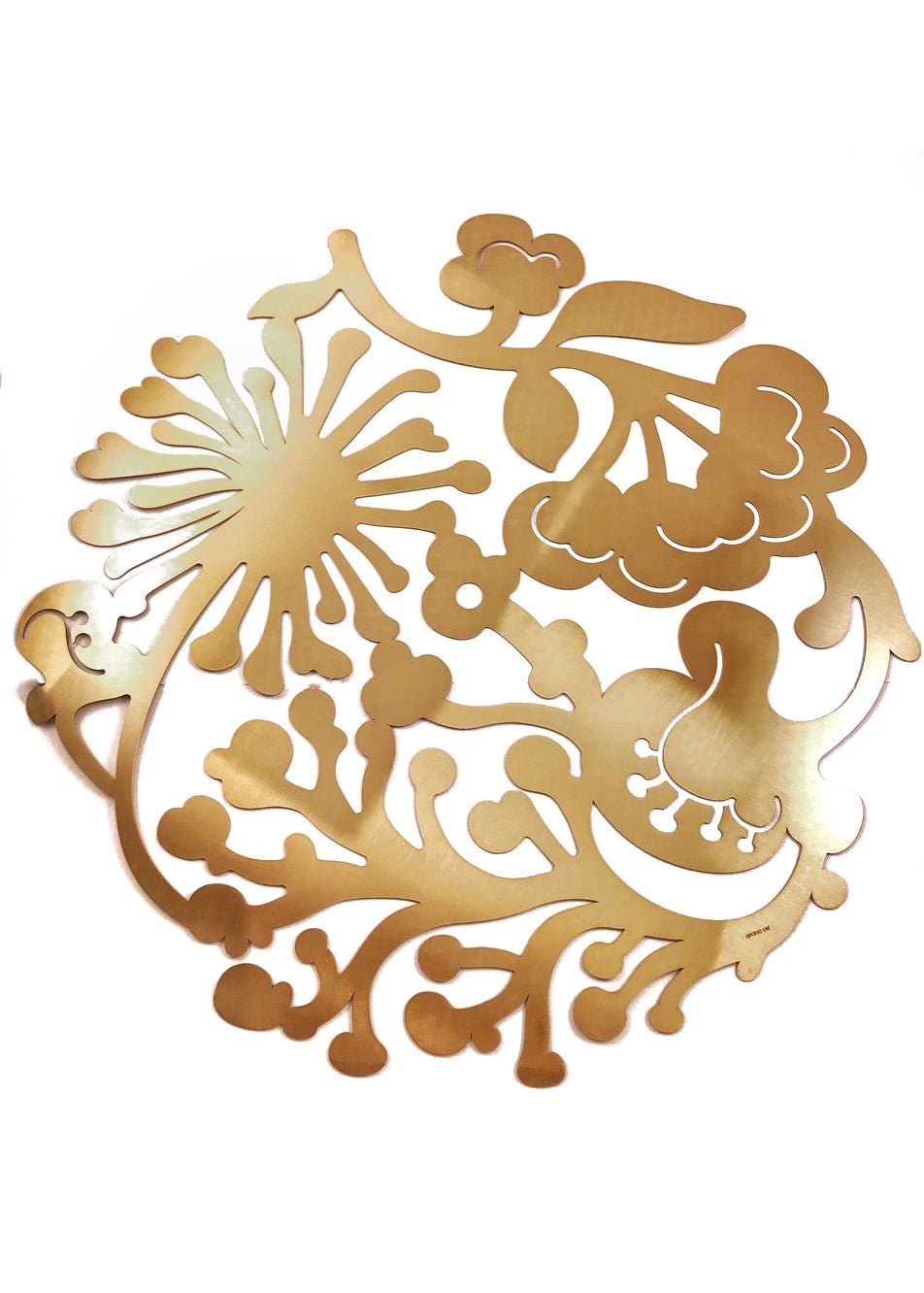 Floral Wreath Placemat Charger - Ariana Ost