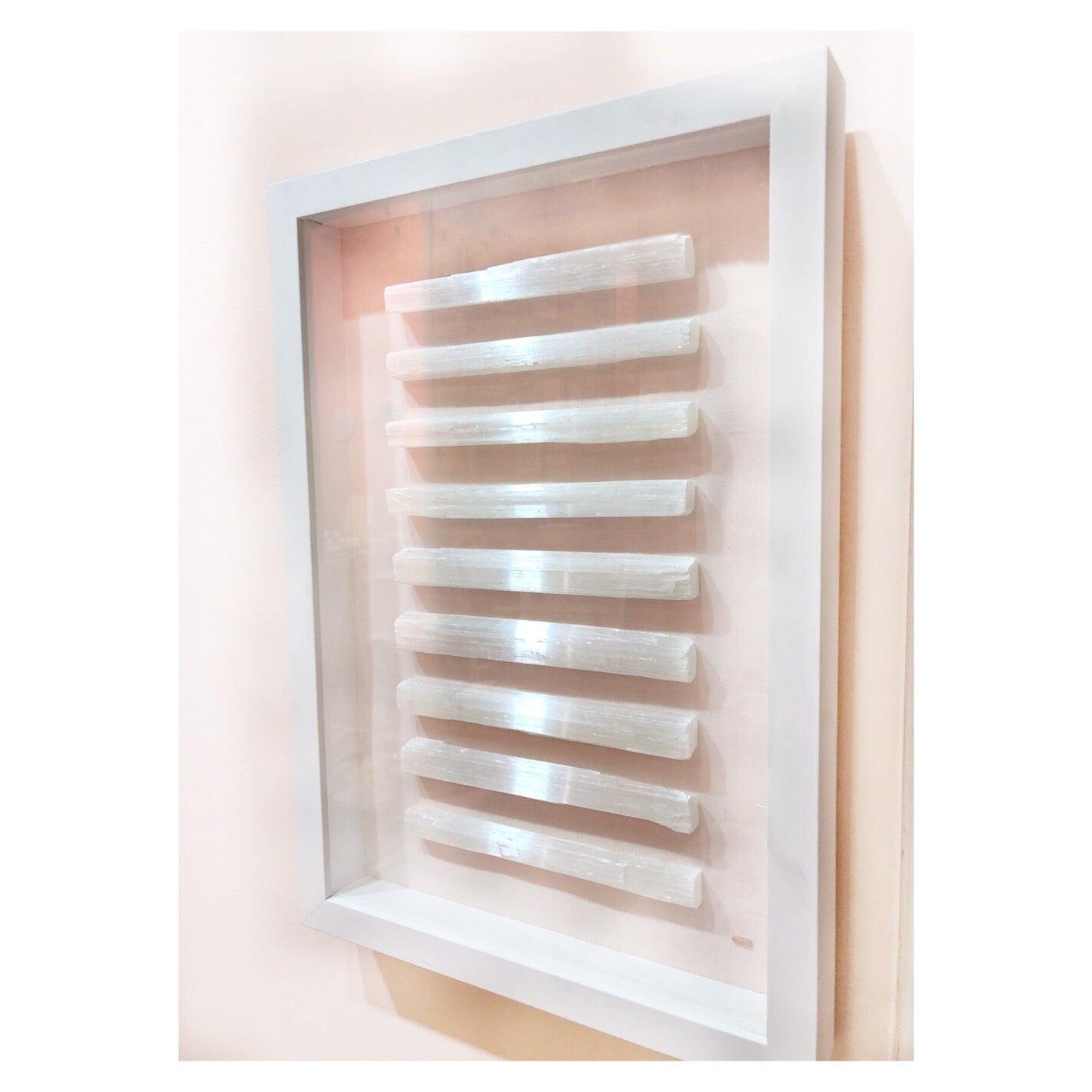 Framed Selenite Wall Art - Ariana Ost