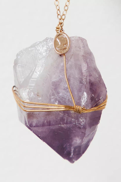Healing Crystal Amethyst Ornament - Ariana Ost