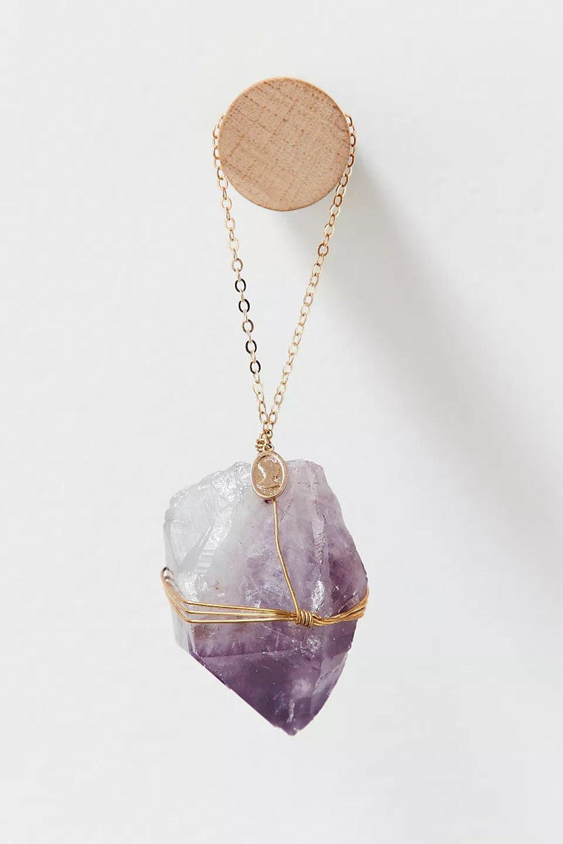 Healing Crystal Amethyst Ornament - Ariana Ost