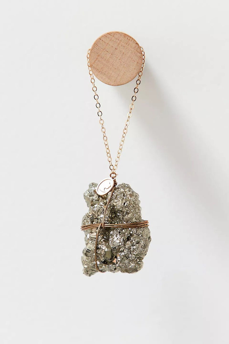 Healing Crystal Pyrite Ornament - Ariana Ost