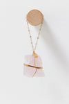 Healing Crystal Rose Quartz Ornament - Ariana Ost