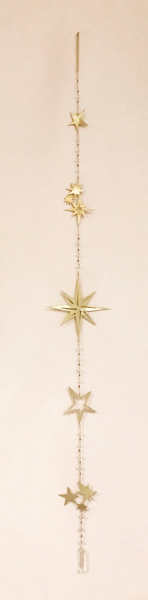 Herkimer Diamond Star Wall Hanging - Ariana Ost