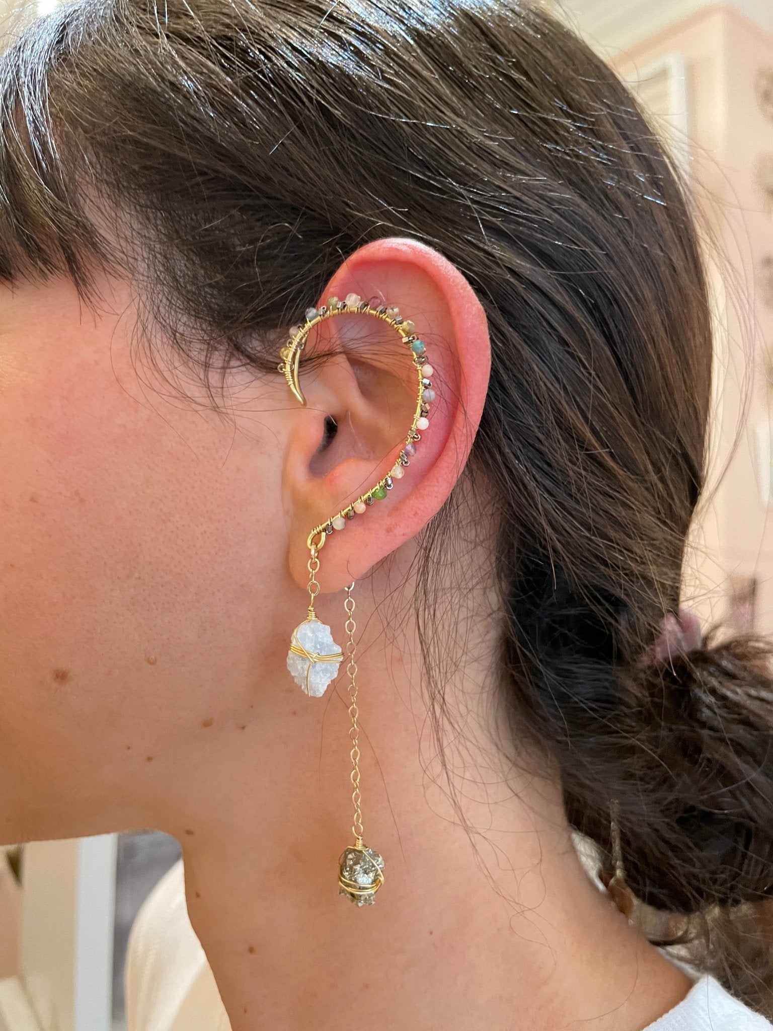 Layered Ear Party Cuff - Ariana Ost