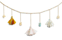 Liberty and Silk Tassel Healing Crystal Garland - Ariana Ost