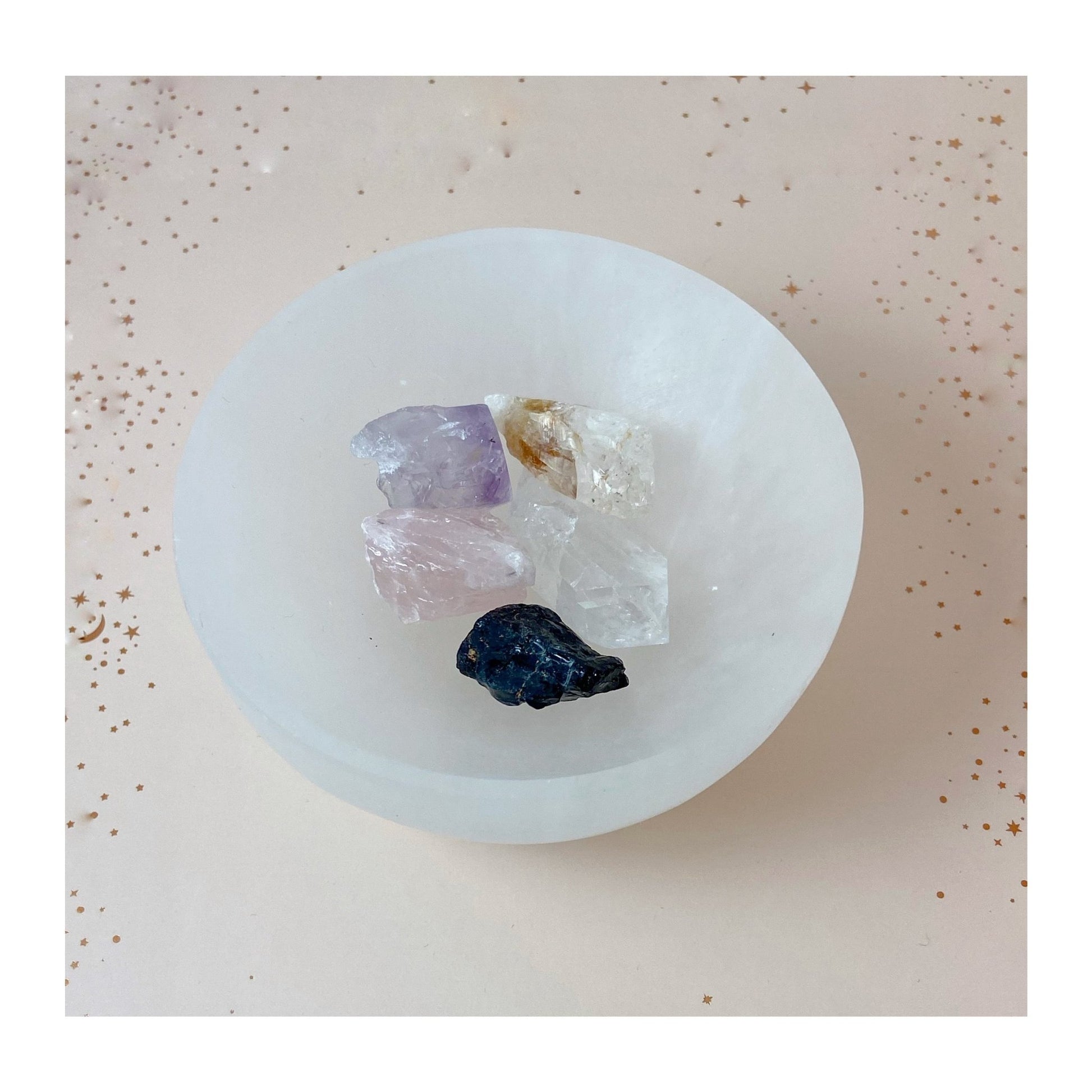 Medium Polished Selenite Charging Crystal Bowl - Ariana Ost