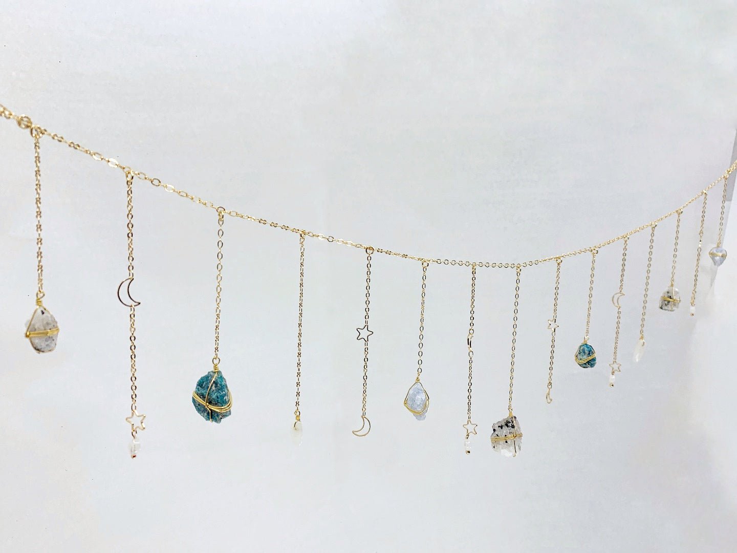 Mini Celestial Healing Crystal Garland - Ariana Ost