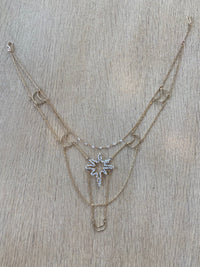 North Star Celestial Herkimer Diamond Necklace - Ariana Ost