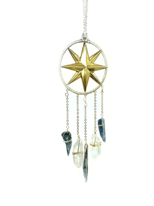 North Star Crystal Dreamcatcher Ornament - Ariana Ost