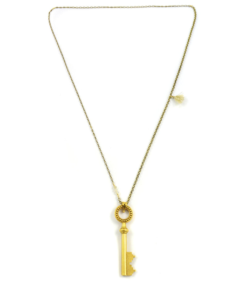 Parisian Key Necklace - Ariana Ost