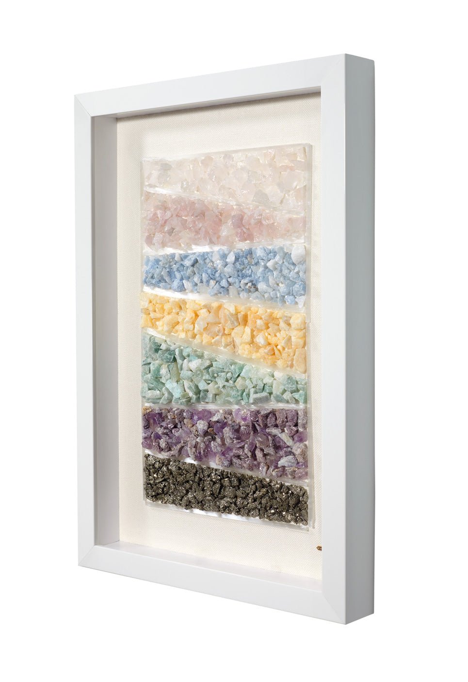 Piece de Resistance- Technicolor Crystal Wall Art - Ariana Ost