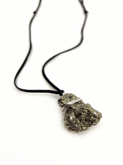 Pyrite Mens Necklace - Ariana Ost