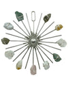 Rainbow Sunburst Healing Crystal Grid - Ariana Ost