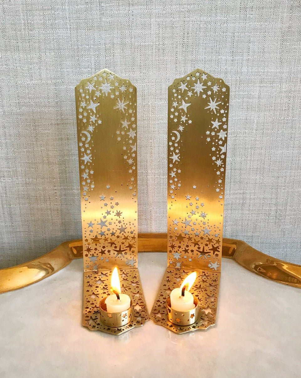 Reflective Twinkling Star Candle Holder - Ariana Ost