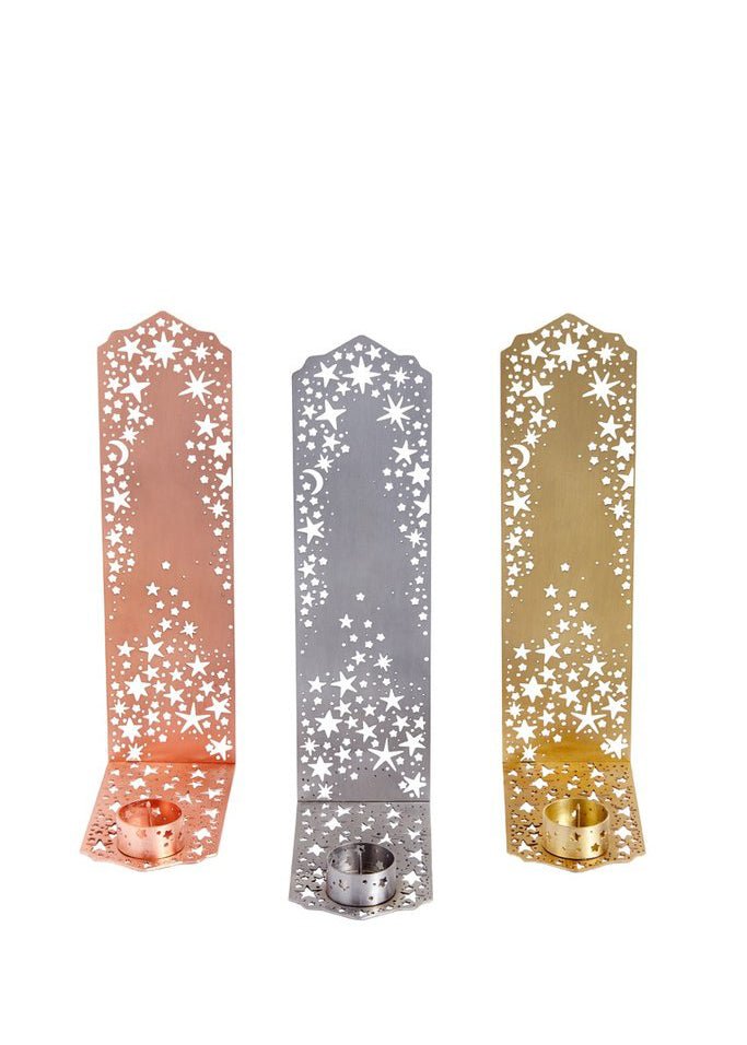 Reflective Twinkling Star Candle Holder - Ariana Ost