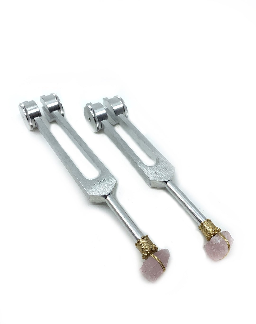 Rose Quartz Vibrational C and G tuning Fork Set Sound Healing - Ariana Ost