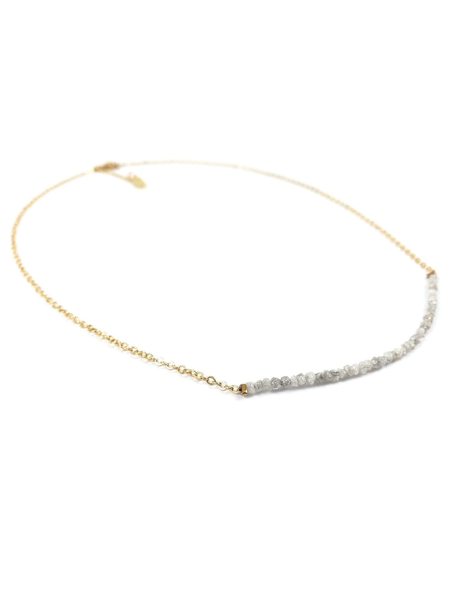 Yellow Gold Contemporary Rough Diamond Pendant – JB Diamonds and Fine  Jewelry Inc.