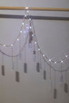 Selenite Garland with String Lighting - Ariana Ost