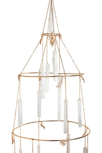 Selenite Healing Crystal Chandelier - Ariana Ost