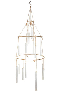 Selenite Healing Crystal Chandelier - Ariana Ost