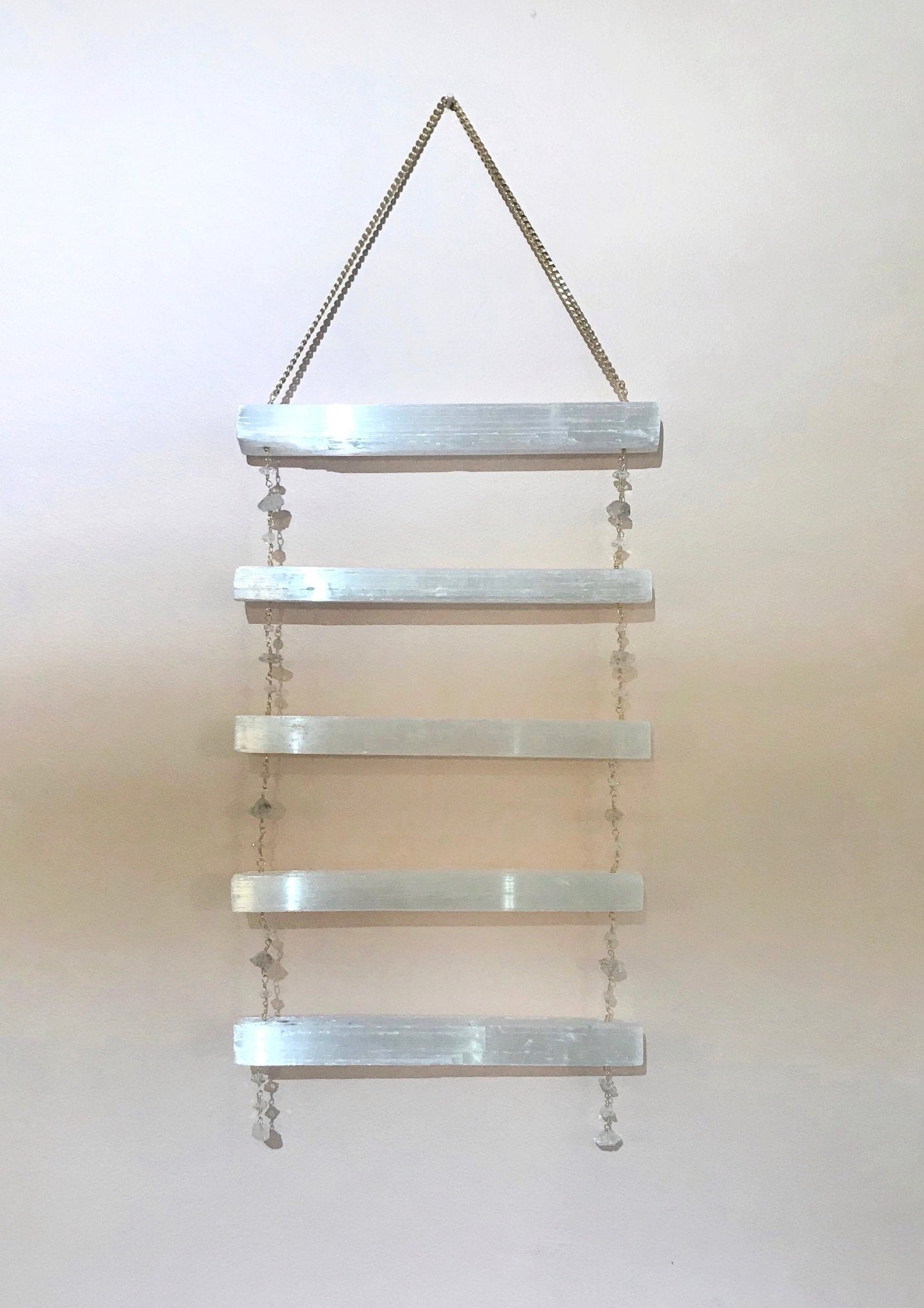 Selenite Ladder Crystal Wall Décor - Ariana Ost