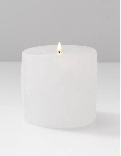 Selenite Tealight Candle Holder - Ariana Ost